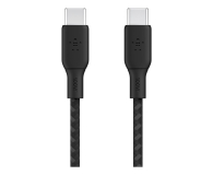 BELKIN Kabel w oplocie USB-C do USB-C 100W 2m czarny CAB014bt2MBK - 1118530 - zdjęcie 1
